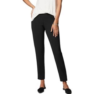 J. Jill Wearever Collection Comfy Smooth Fit Slim Leg Pants Black M